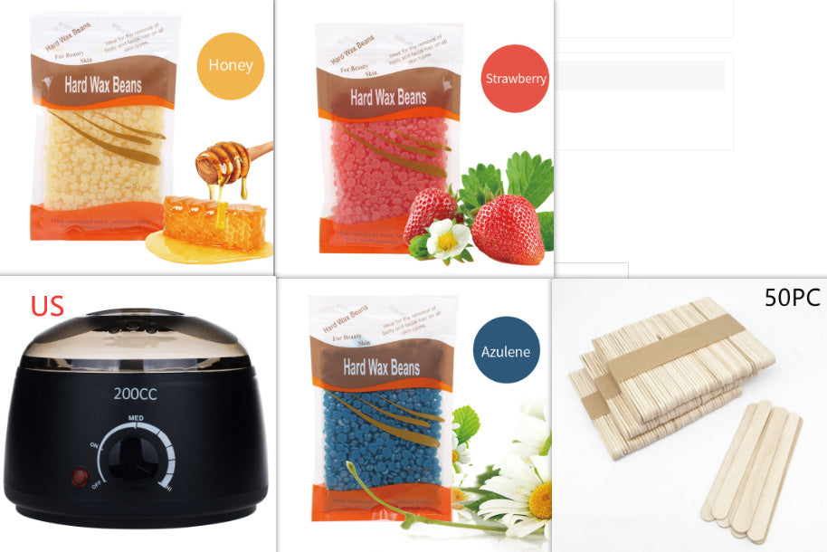 Hair Removal Wax Bean Machine Mini Wax Therapy Machine