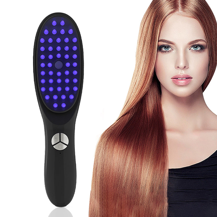 MOQ500  Vibrating Hair Care Red And Blue Light Nursing Therapy Water Replenishing Instrument