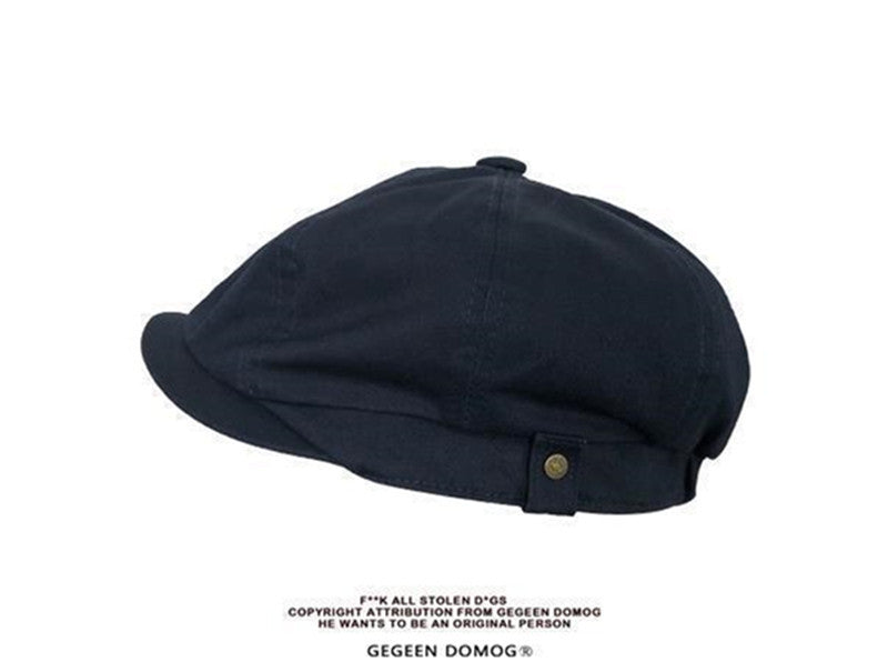 Octagonal Cap Men's Beret Cotton