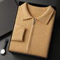New Men's Cardigan Long Sleeve Sweater Coat