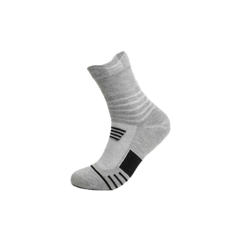Men's Thick Towel Bottom Sports Socks