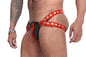 Removable Binding Sexy Men's Leather Underpants