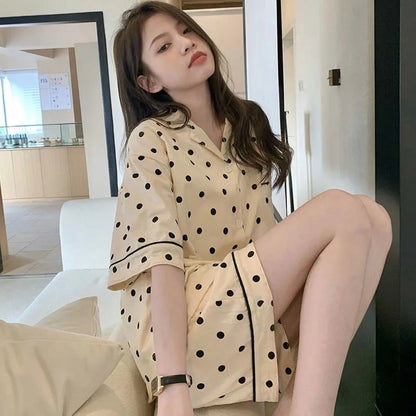 Pajamas Women Thin Cute Foundation Love