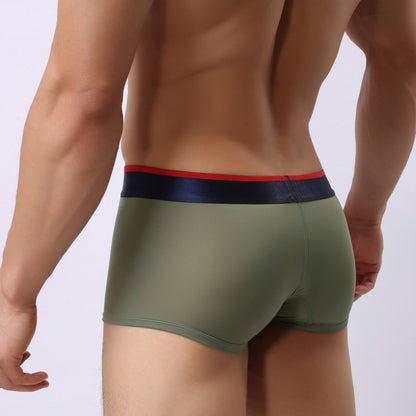 Ice Silk Men's New Boxers Ultra-thin Fashion Transparent