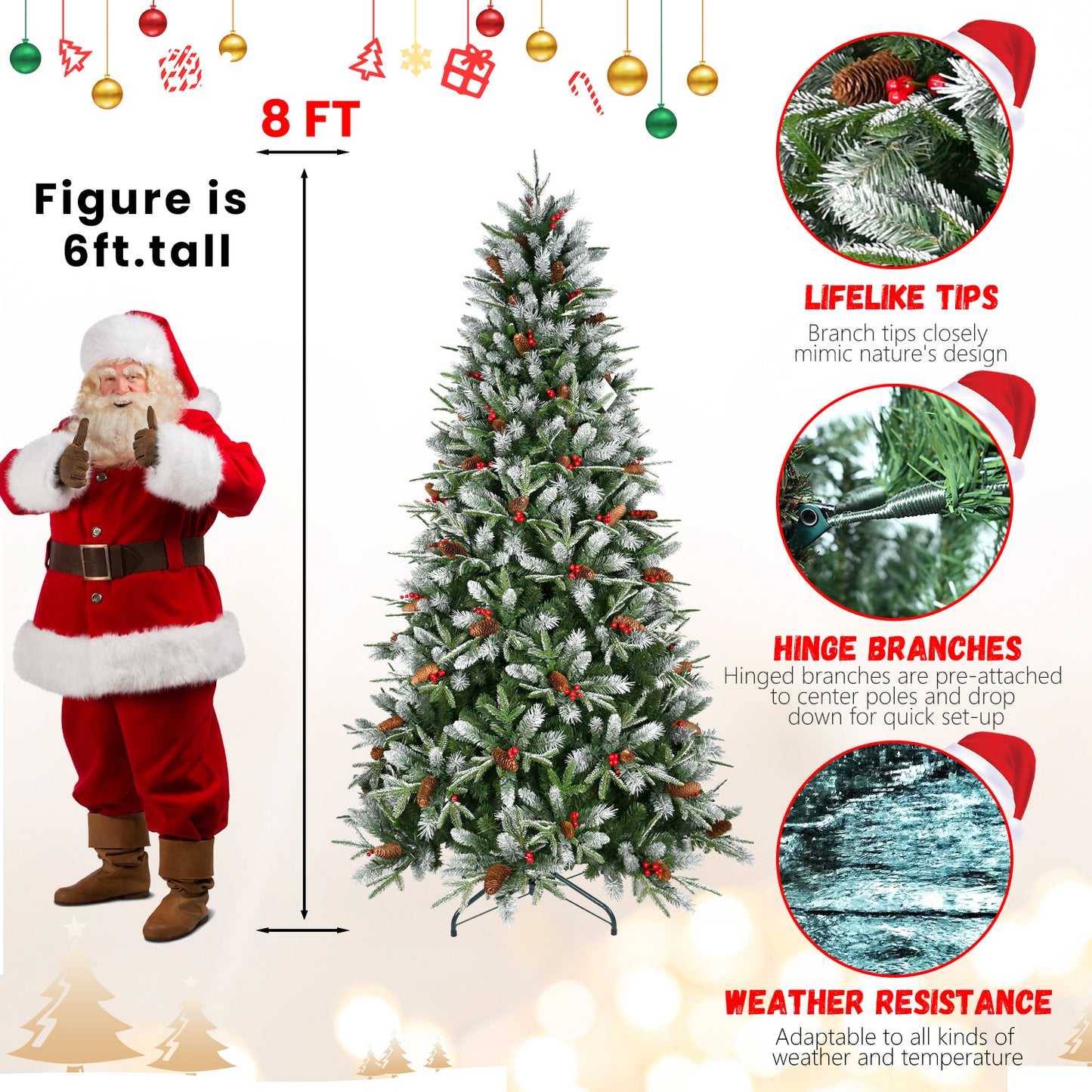 PVC Christmas Tree, Christmas Decorations
