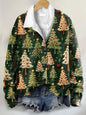 Autumn And Winter Popular Loose 3D Printed Sweater