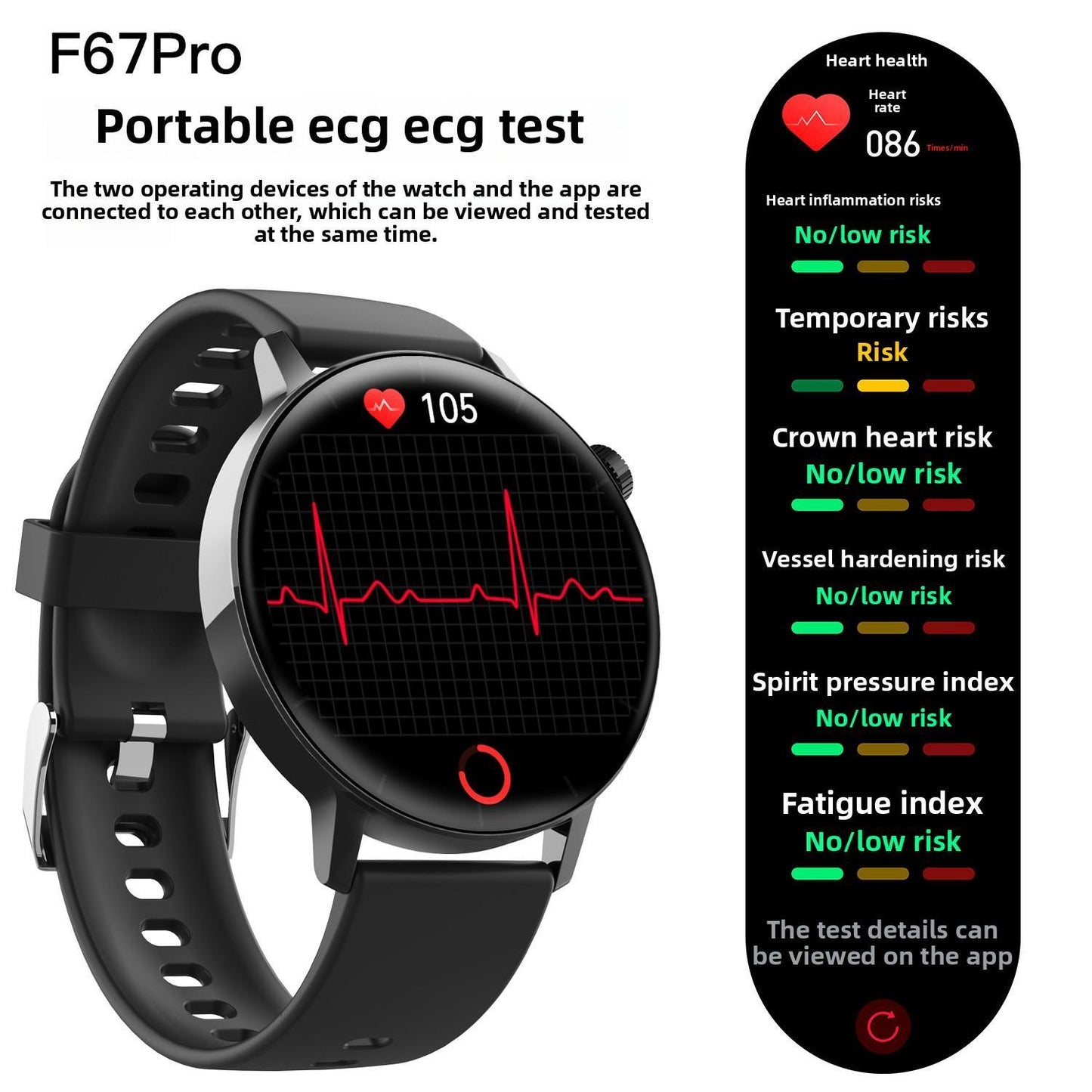 1.41-inch Health Smartwatch Fitness Tracker And Heart Rate-blood Oxygen-blood Pressure-sleep Monitor