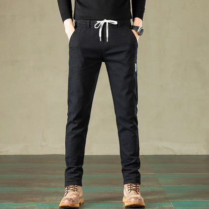 Loose Straight Casual Pants Stretch Sports Trousers