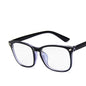 Fashion retro adult full frame glasses rivet eyeglasses