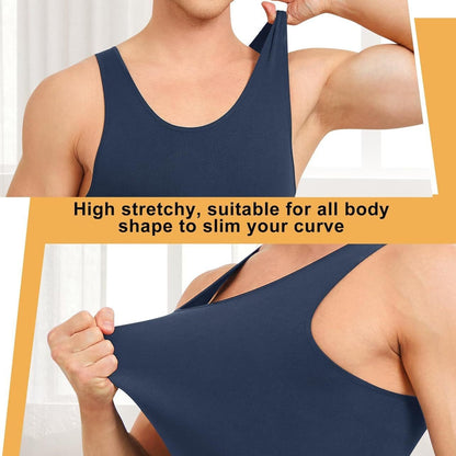 Men's Body-shaping Corsets Crotch Hollow-out Cinched Belly Contracting Inner Wear Base Body-shaping Corsets