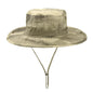 Camouflage Boonie Hat Round Edge Sun-proof Bucket Hat