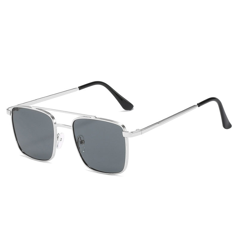 Men's Square Metal UV-proof Sunglasses