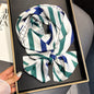 Warm Small Silk Scarf Thin Narrow Ribbon