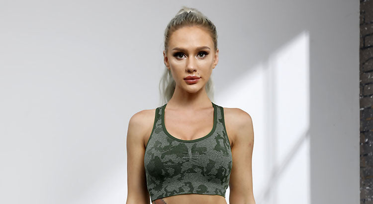 Sports Bra Hip-lifting Fitness Shorts Cross-border Sports Suit Seamless Yoga Suit Women