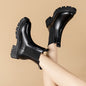 Summer Thin Platform Smoke Pipe Boots Martin