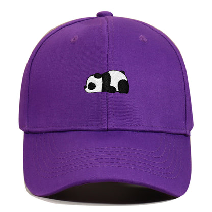 Panda Embroidered Baseball Cap Outdoor Sports