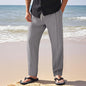 Tether Wide Leg Straight Men's Casual Pants