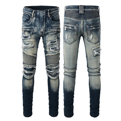 Jeans Men's Slim Fit Skinny Stretch Men