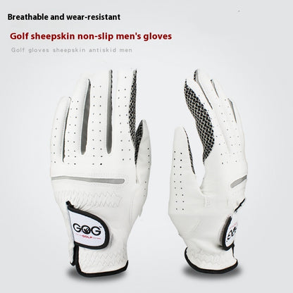 Golf Gloves Men's Sheepskin Leather