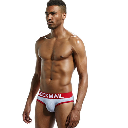 Men's Triangle Underwear Sexy Pure Cotton Hip-exposed