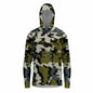 Outdoor Camouflage Hanging Fishing Suits Hooded Milk Silk Sun Protection