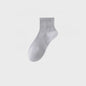 Men's Summer Thin Mesh Breathable White Socks