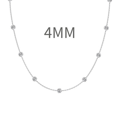 S925 Sterling Silver Necklace For Women XINGX Exquisite Embellishment Design