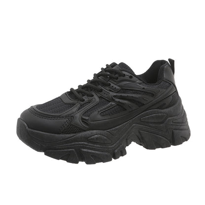 Women's Thick Bottom Breathable White Shoes