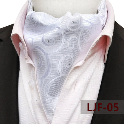 Men's Scarf Jacquard Polyester British