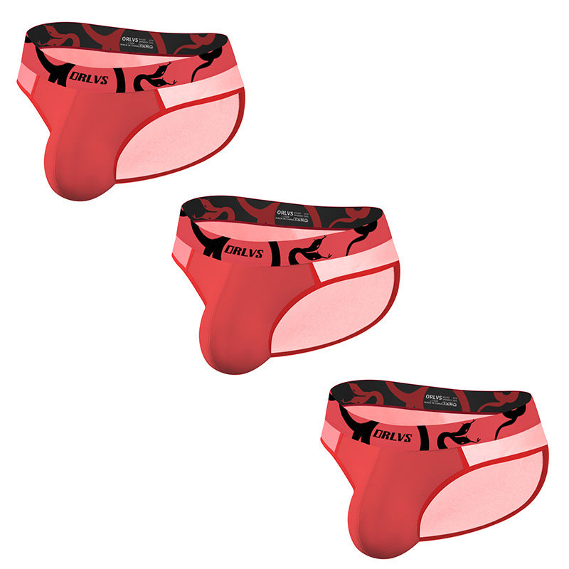 Sports Breathable Cotton Solid Color Fashion Fitness Trendy Boxers