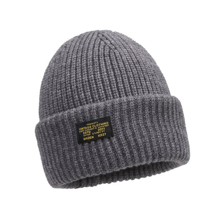 Fashion Personality Thickening Knitted Men's Hat