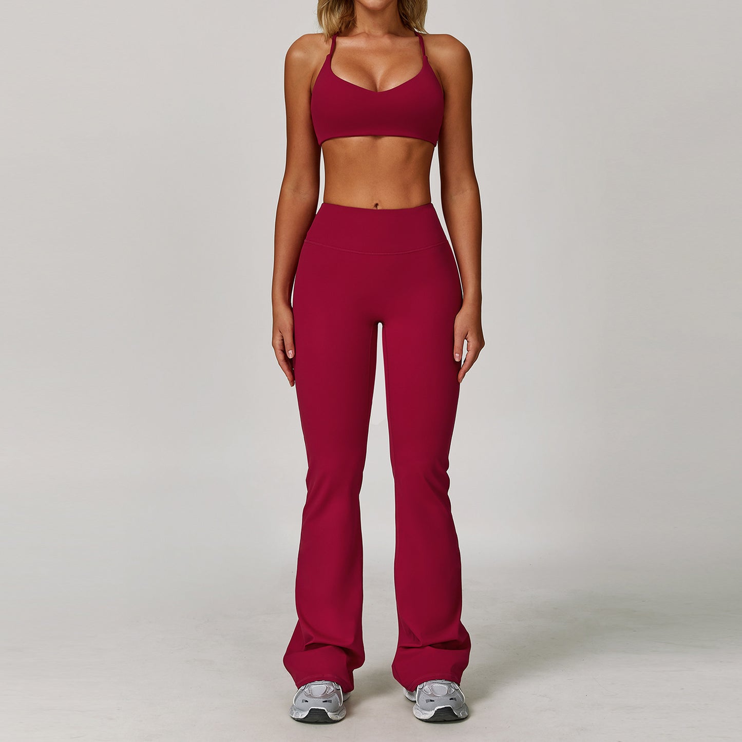Tight Quick-drying Fitness Sanding Yoga Suit