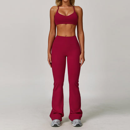 Tight Quick-drying Fitness Sanding Yoga Suit
