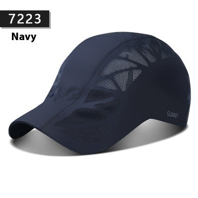 Summer Sun Protection Quick-dry Baseball Cap Fashion Hat Men