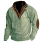 Warm And Loose Outdoor Breathable Stand Collar Men's Sweater
