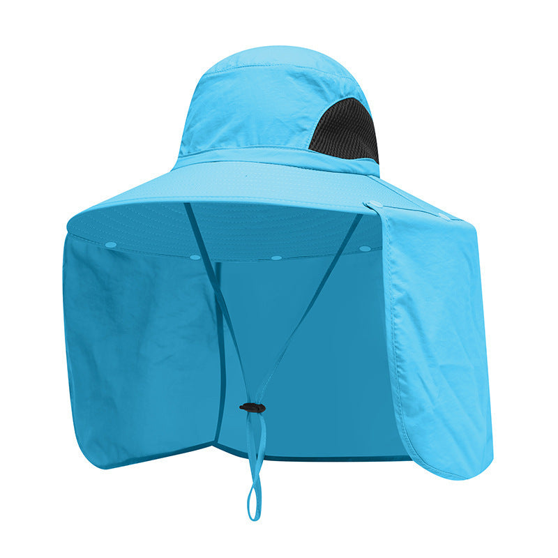 Summer Fisherman Hat Outdoor Sun Protection Men And Women Quick-drying