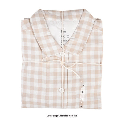 Double-layer Yarn Pajamas Without Printing