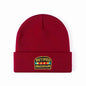 Embroidery Knitted Hat Personality Street Windproof And Warm