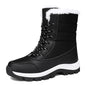 Winter Cotton Boots Outdoor Women's Fleece Lined Padded Warm Keeping Snow Boots
