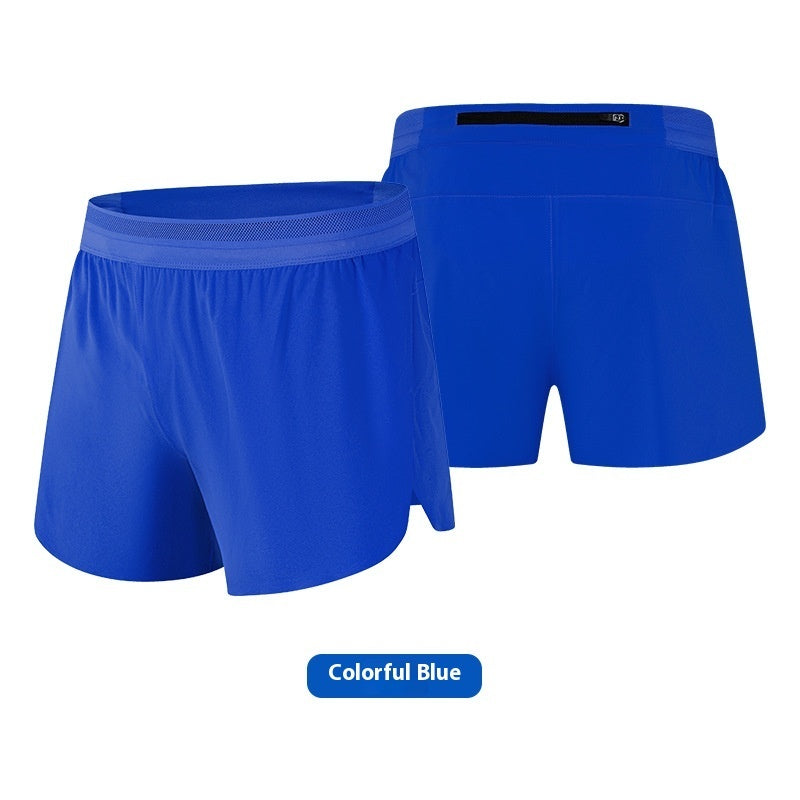 Breathable Sweat-wicking Anti-exposure Lining Exercise Shorts