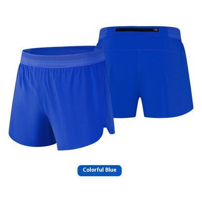 Breathable Sweat-wicking Anti-exposure Lining Exercise Shorts