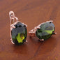 Romantic Retro 1014 Oval European And American Ear Clip