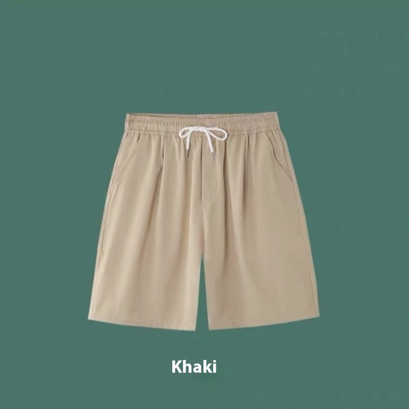 Cropped Pants Men's Thin Loose Large Size Sports Shorts