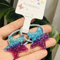 Dreamy Glitter Star Moon Girls Hair Tie
