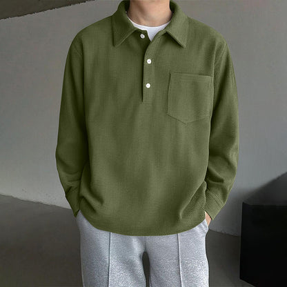 American Retro Casual Bottoming Shirt