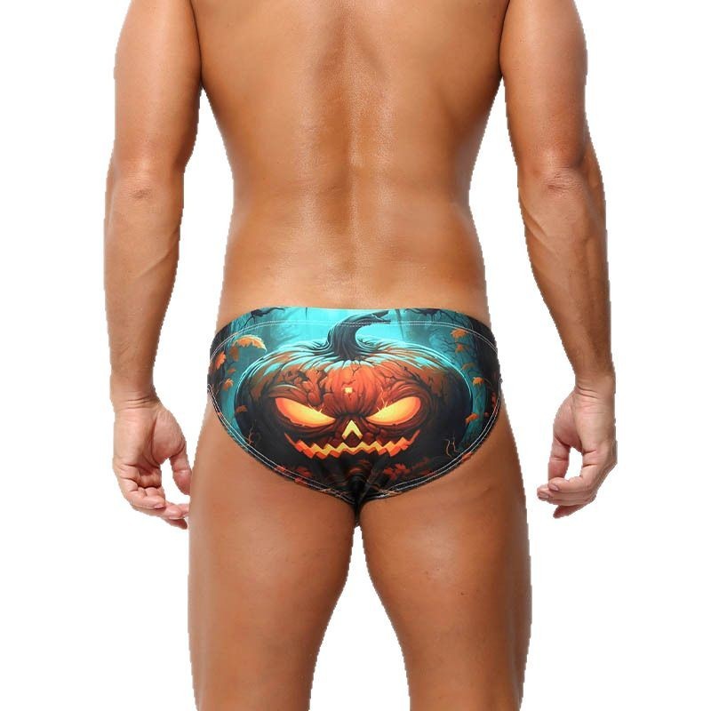 Men's Quick-drying Digital Printing Low Waisted Shorts