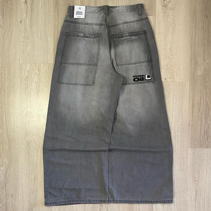 Spring Men's Straight Low Waist Jeans