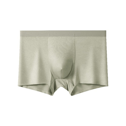 Bamboo Fiber Seamless Men's Underwear Breathable Mid Waist