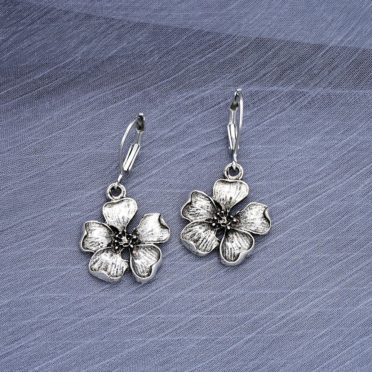 Bohemian Retro Popular Charming Flower Flower Earrings
