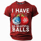 Christmas Style Men's T-shirt 3D Digital Printing